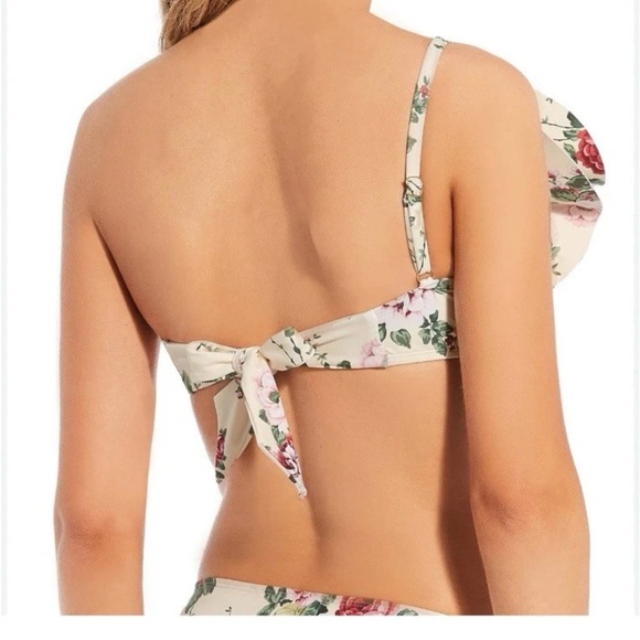 Antonio Melani Rosette One Shoulder Bungalow Collection Swim Top Style: AM525304 - Picture 12 of 14